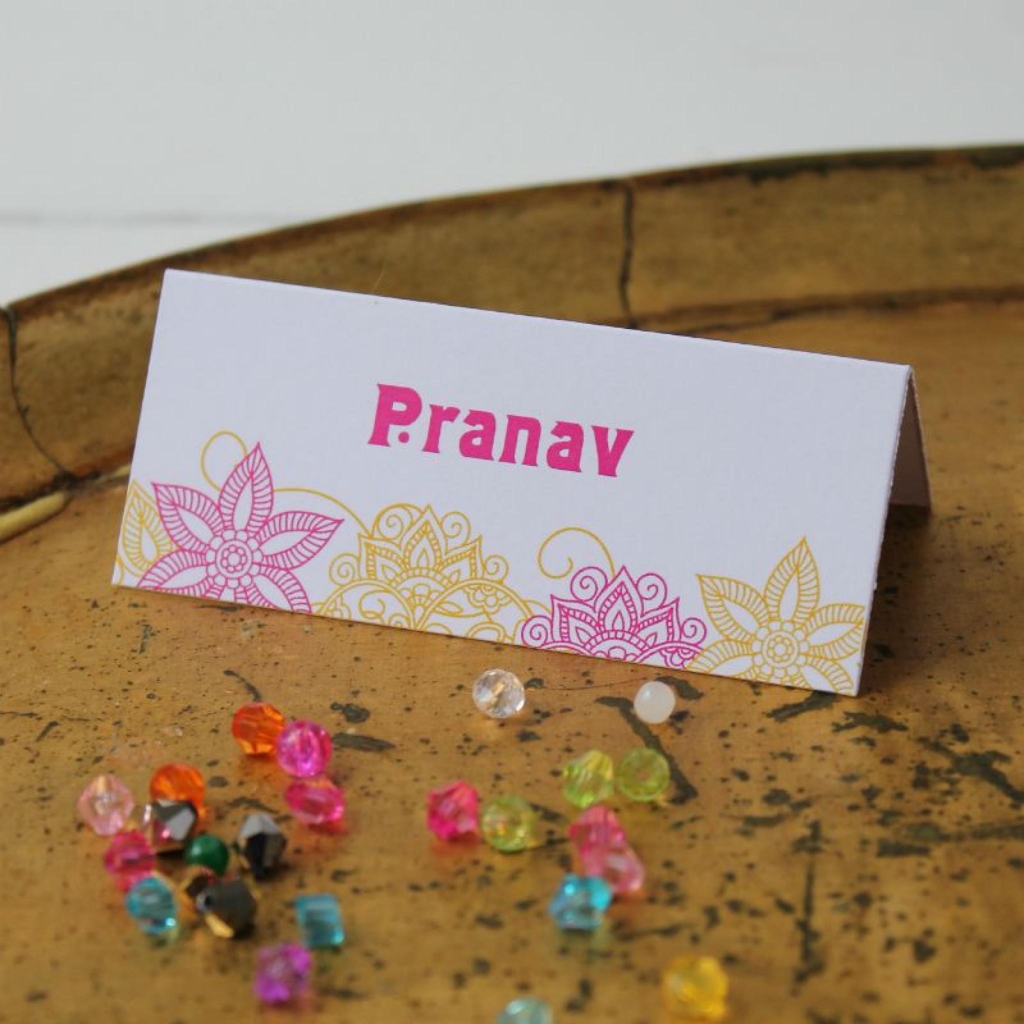 Indian Wedding Stationery From Razzle Dazzle Rose